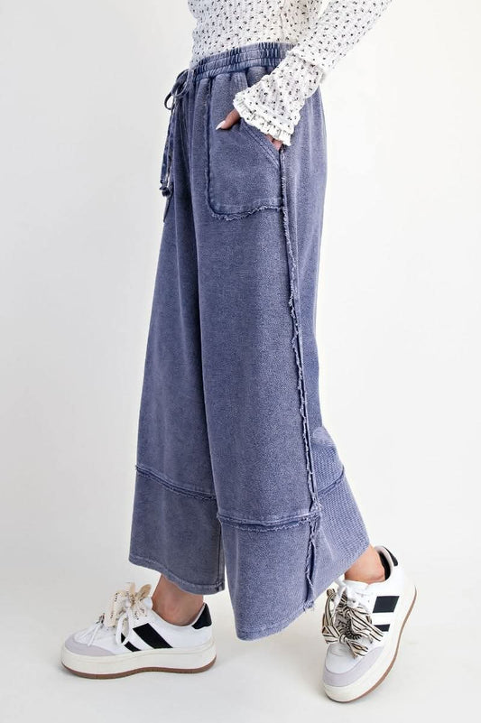 Midnight Blue Palazzo Pants