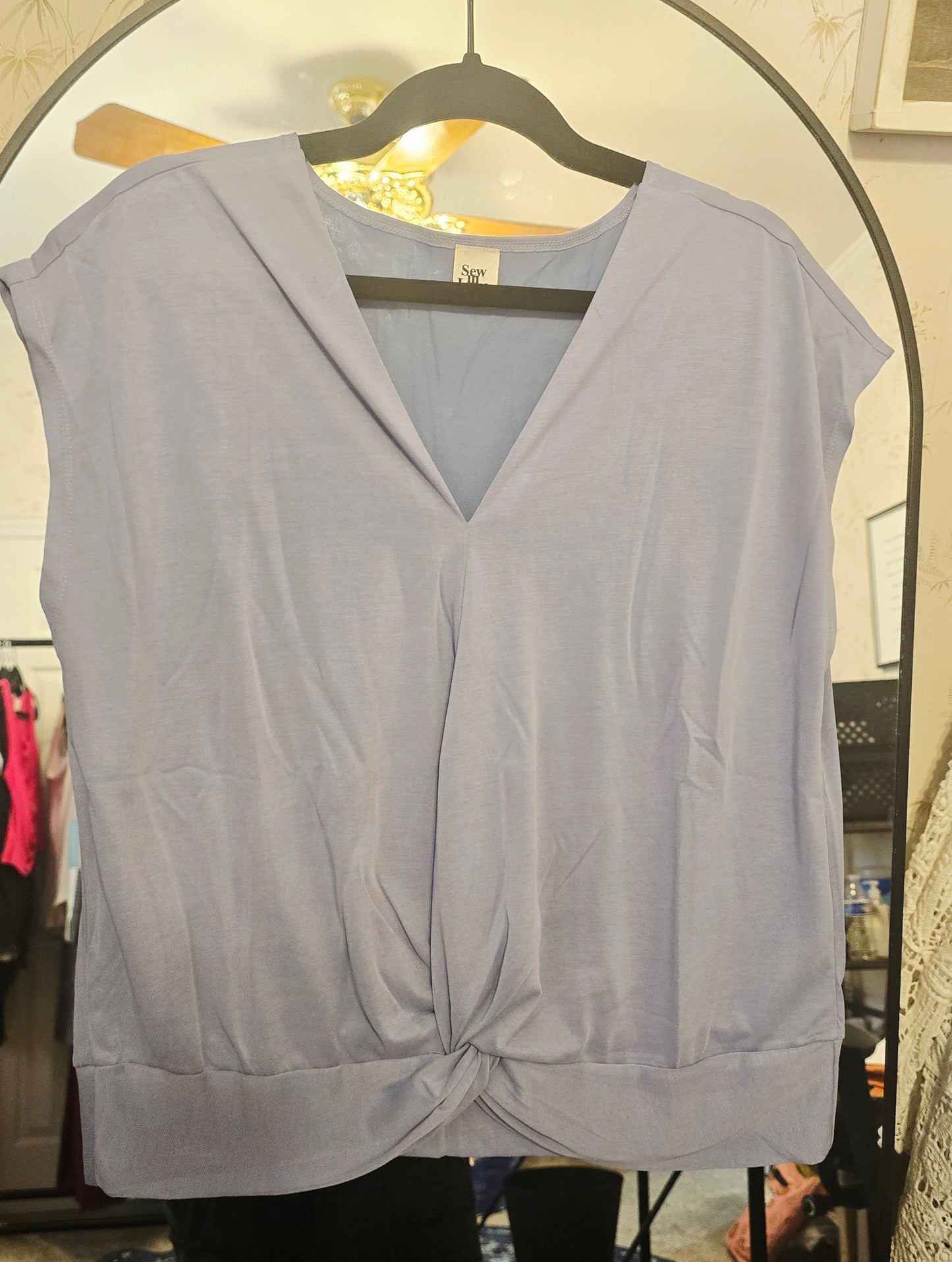 Twist Front Blouse