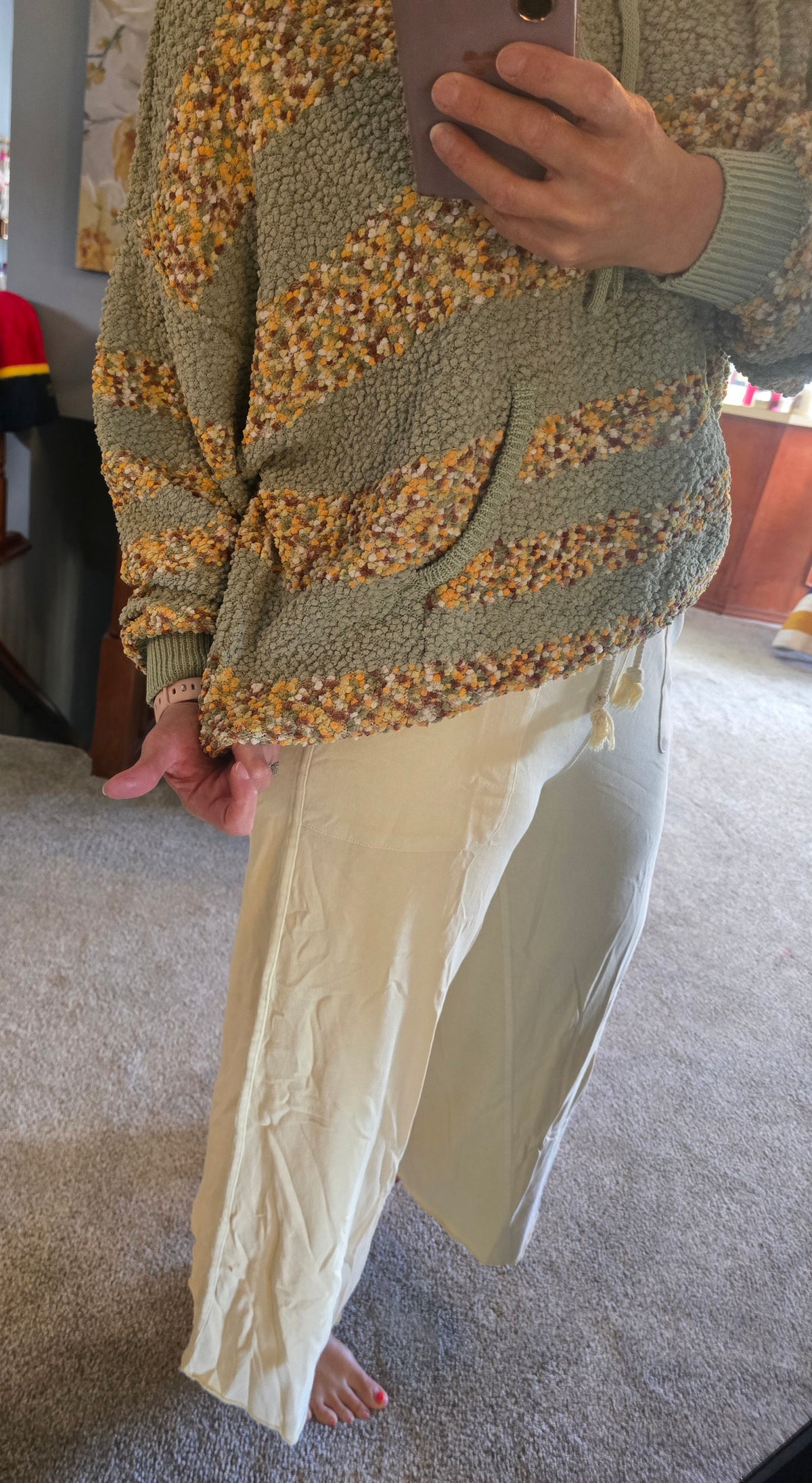 Creamy Easy Breezy Wide Leg Pants