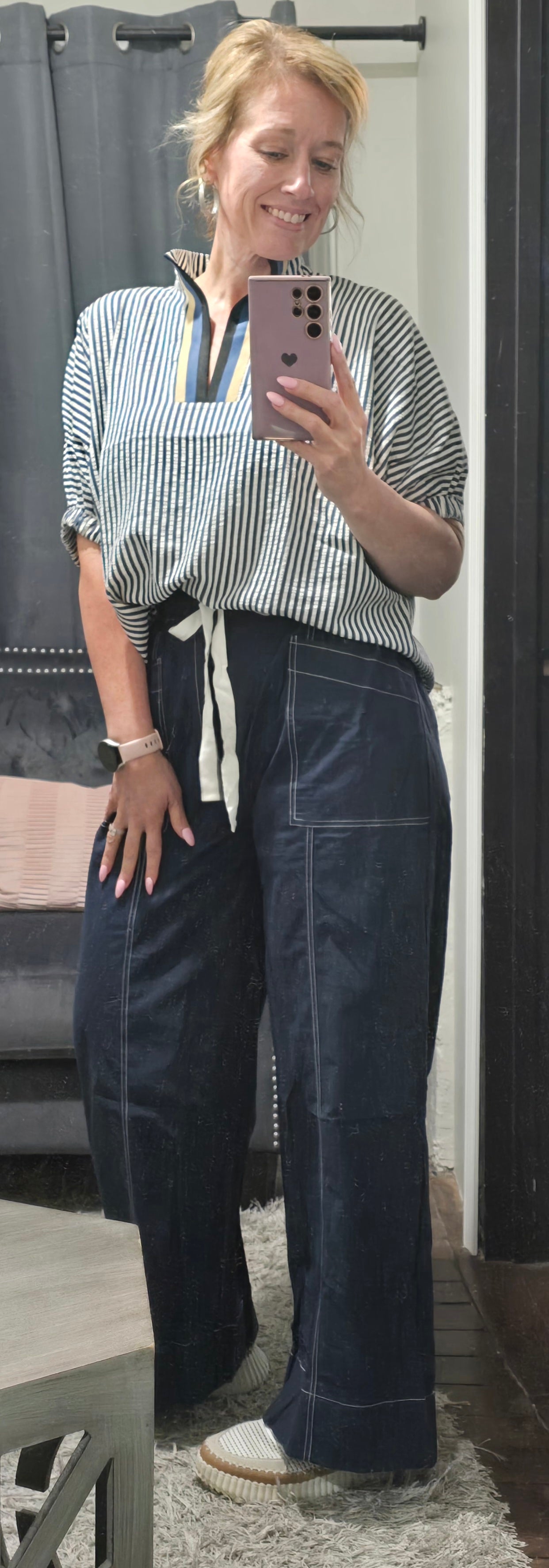Coastal Stroll Wide-Leg Pants