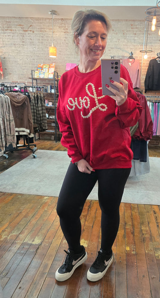 Love Pearl Antique Cherry Sweatshirt