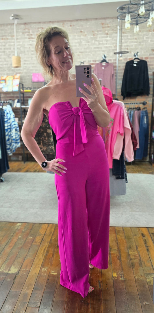 Bowtique Zip Up Romper