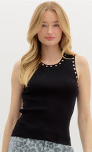 Load image into Gallery viewer, Tammy Ribbed Studded Tank
