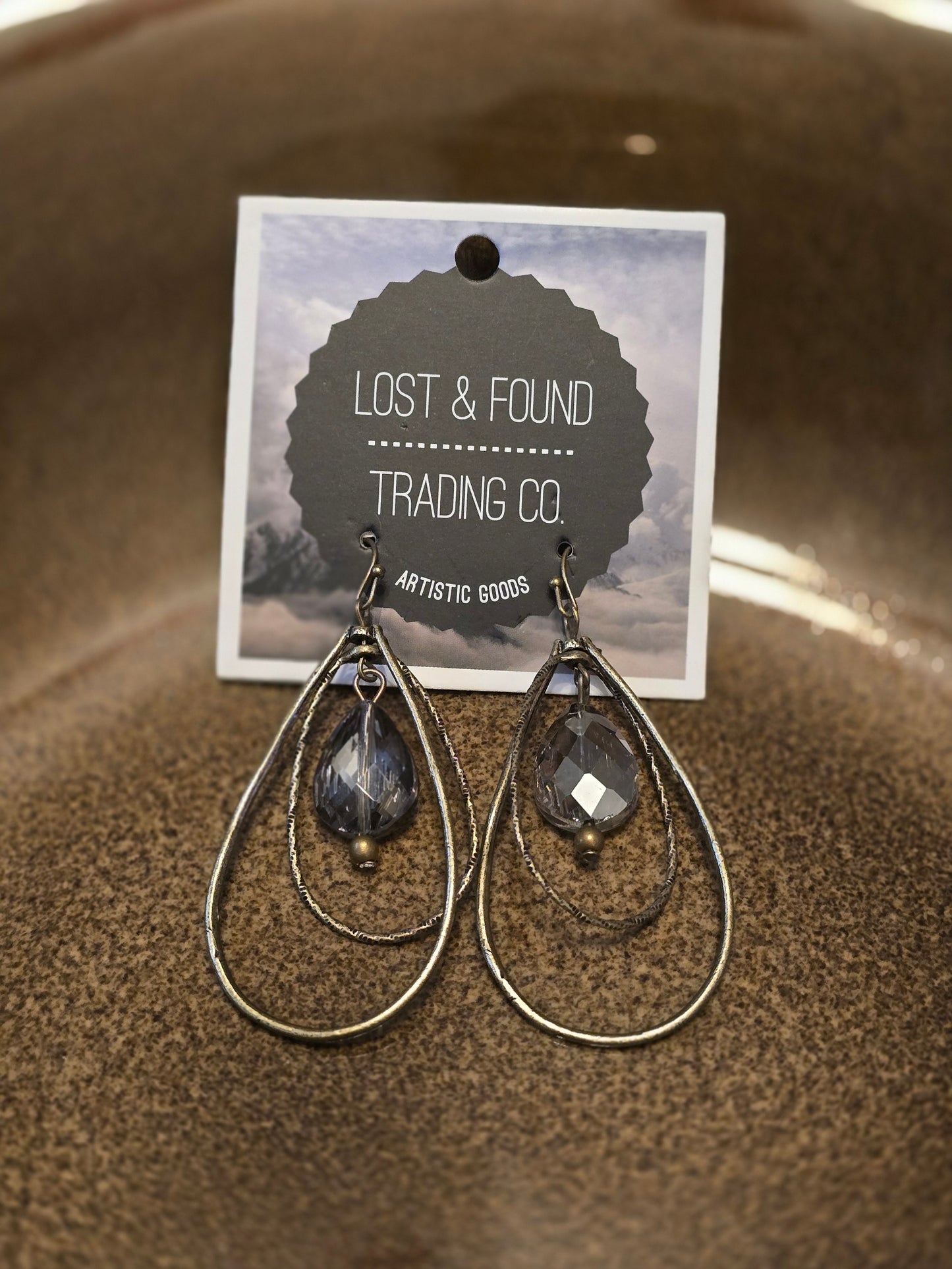 Twilight Dangle Crystal Earrings