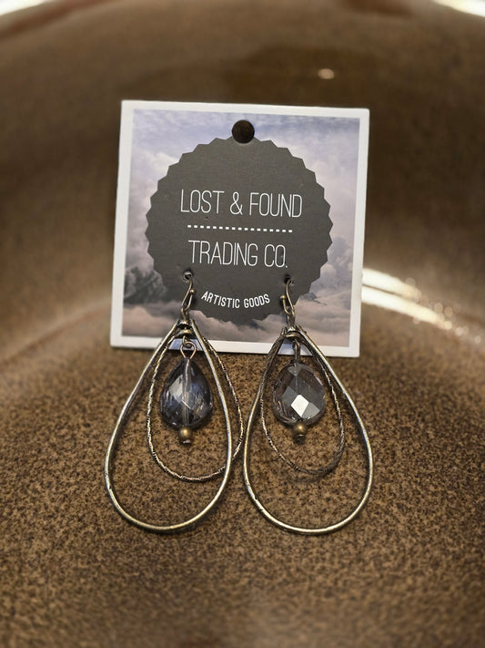 Twilight Dangle Crystal Earrings