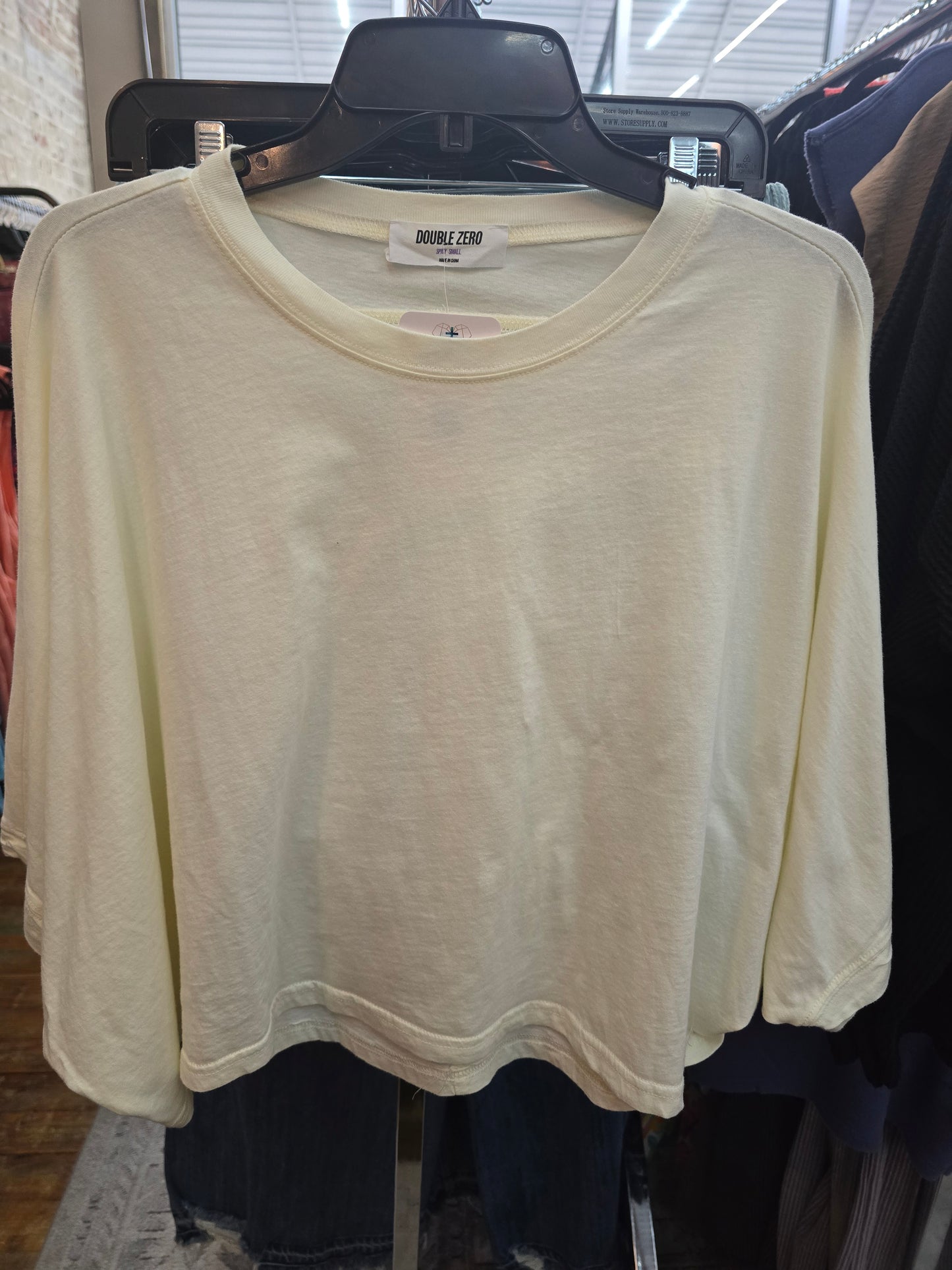 Katie Flowy Cropped Tee