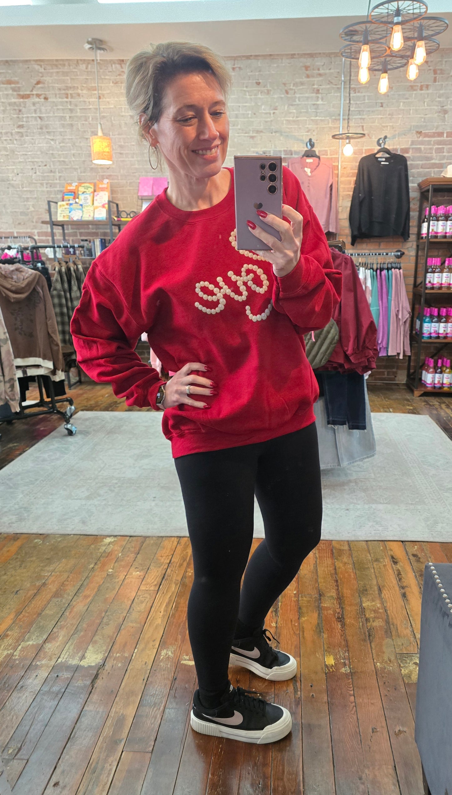 Love Pearl Antique Cherry Sweatshirt