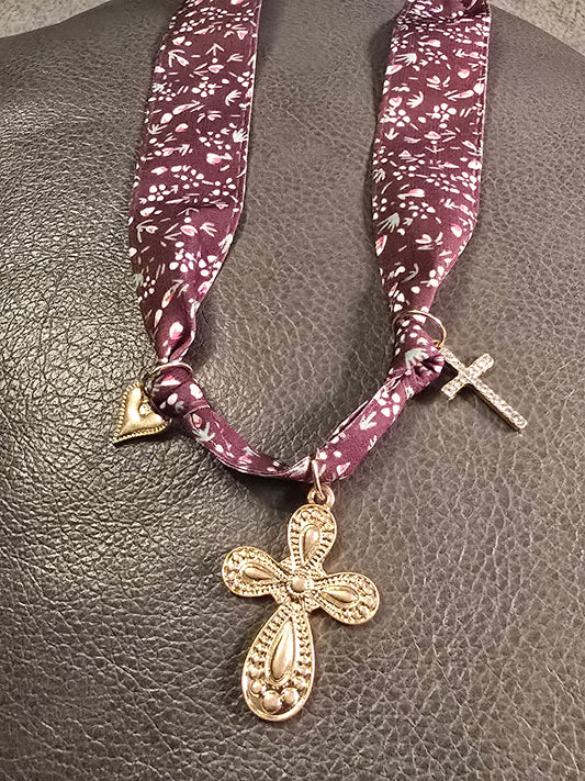 Grace and Bloom Scarf Necklace