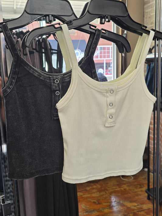 Dawn Snap Cropped Tank