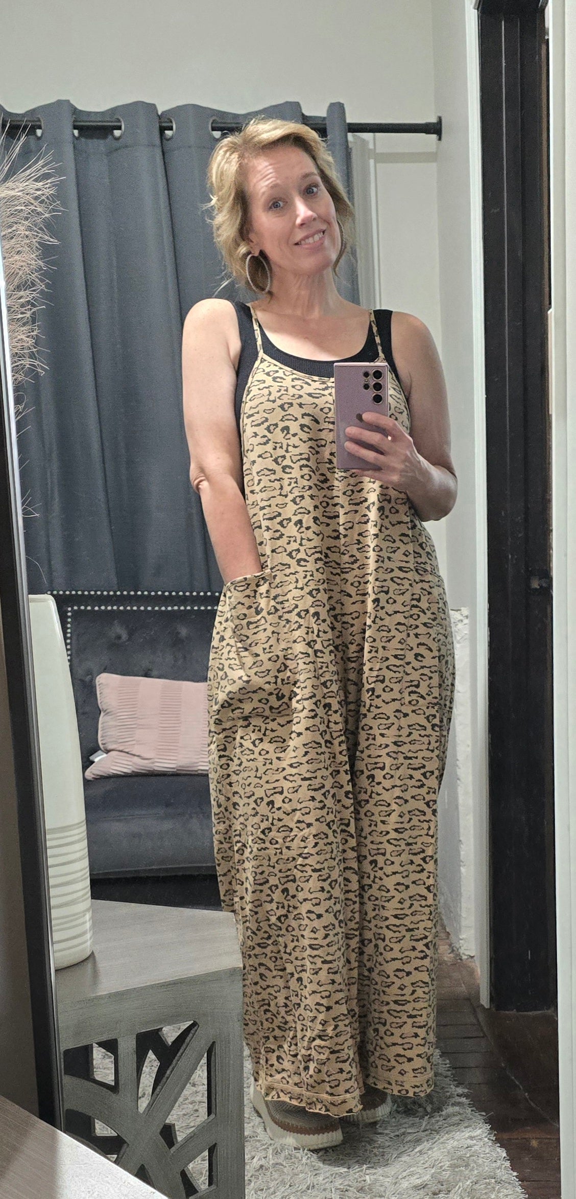 Camille Animal Print Jumpsuit