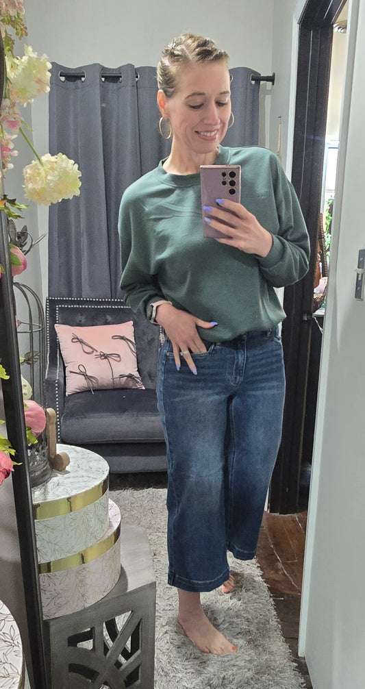 JB Vintage MR Cropped Denim