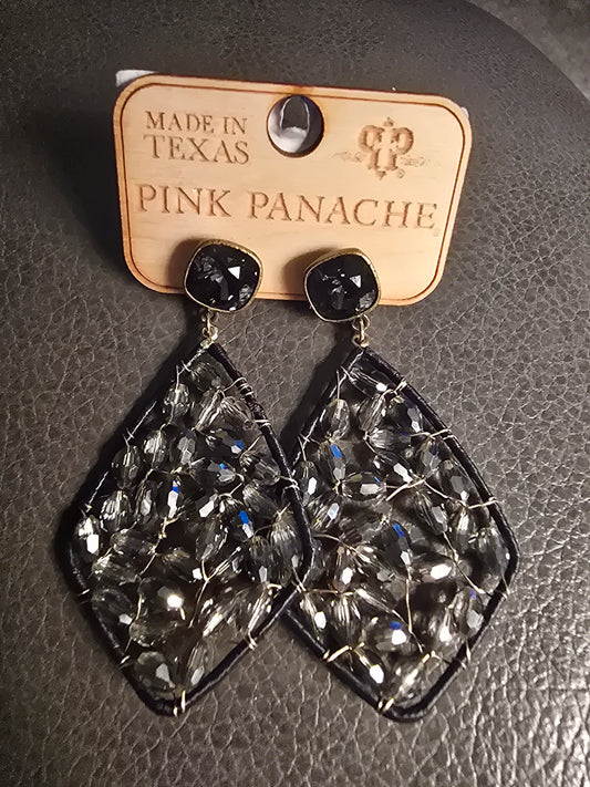 PP High Sparkle Dangle Earrings