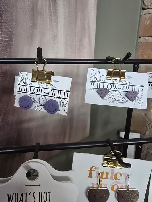 W&W Stud Earrings
