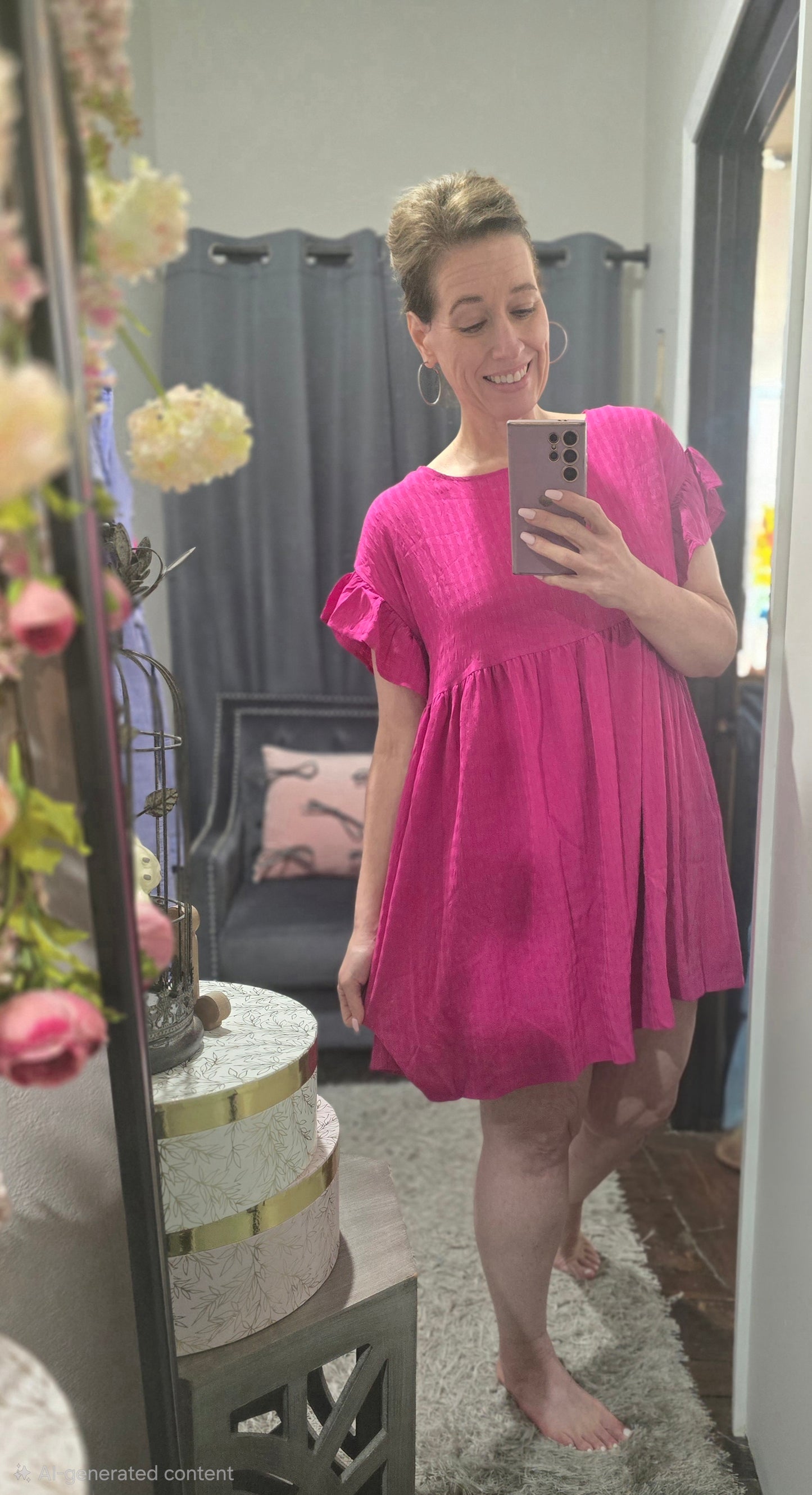 Spring Brights Pink Dress