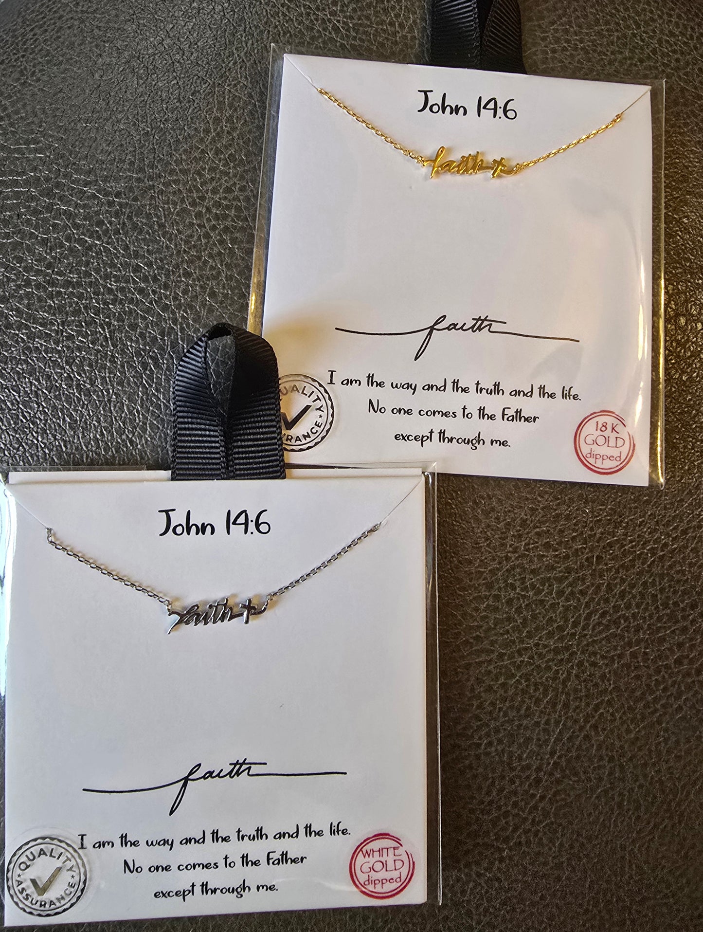 Faith John 14:6 Necklace