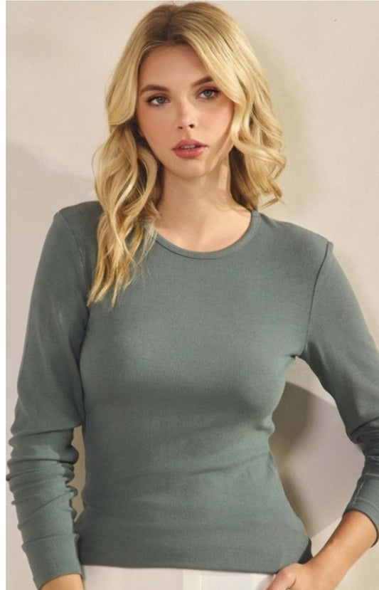 Comfort Classic Ribbed Top