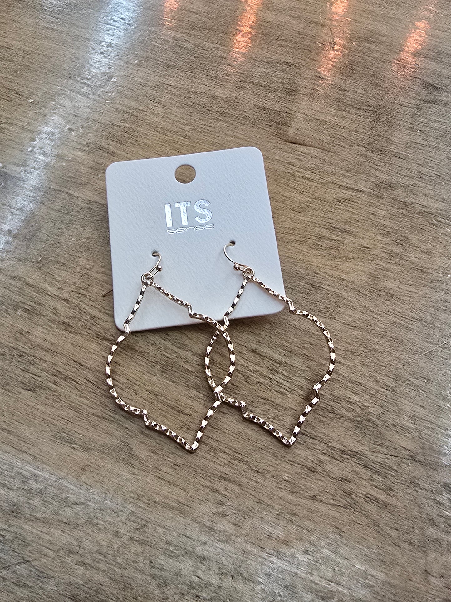 All Mine Gold Dangle Earrings