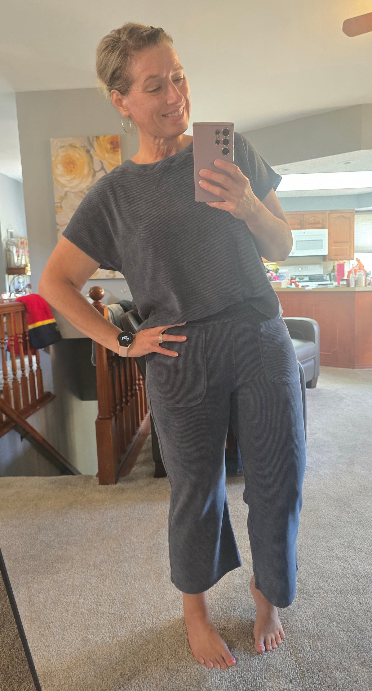 Easy Days Ribbed Two-Piece Set