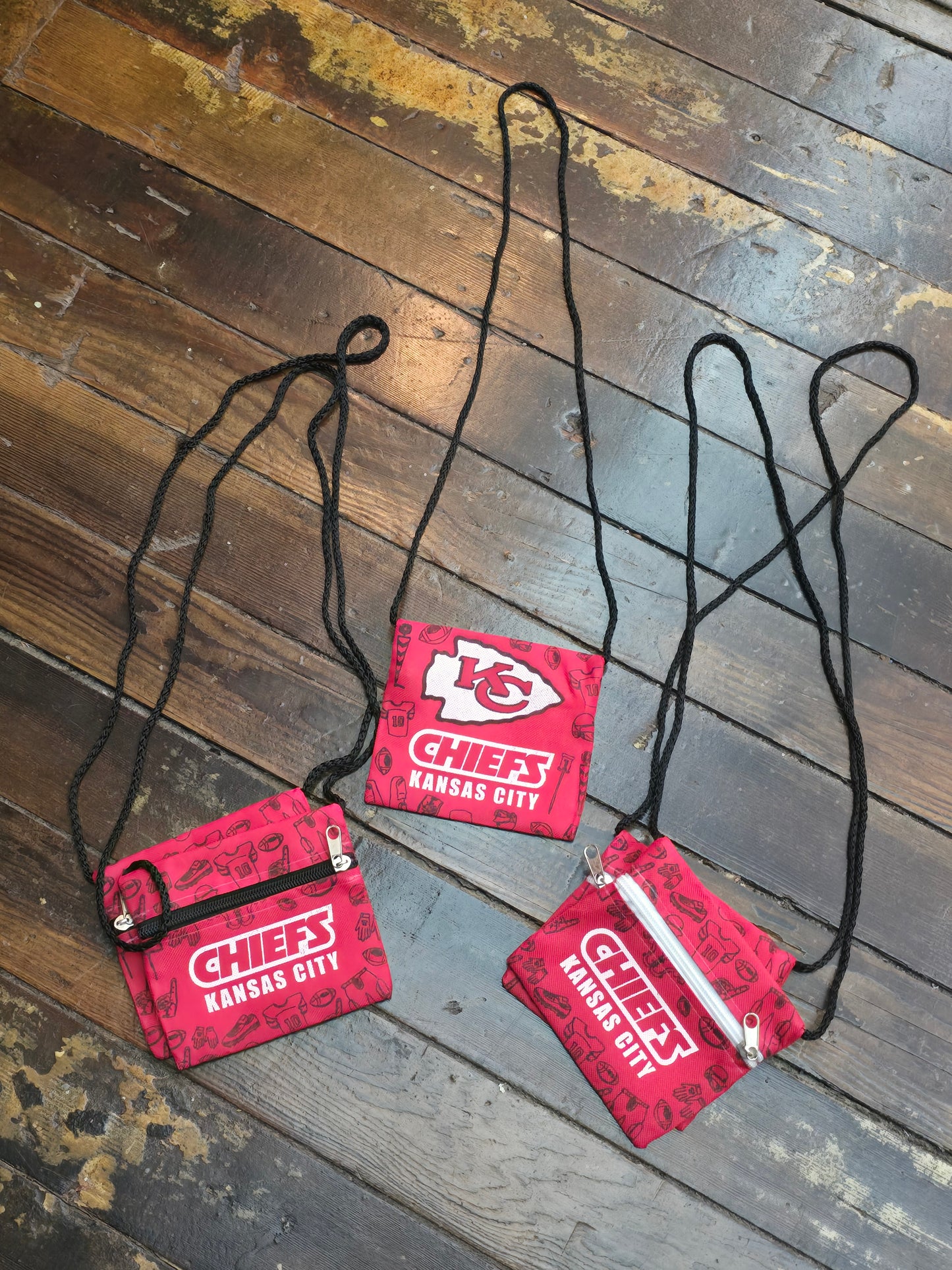 KC Chiefs Zippered Bag
