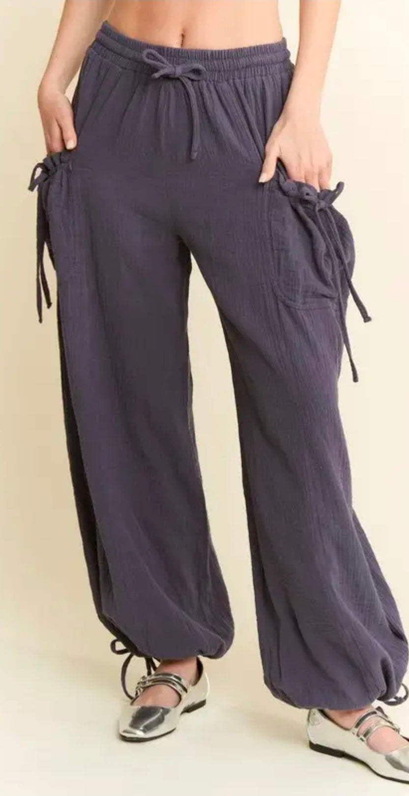 Vintage Gauze Jogger Pants