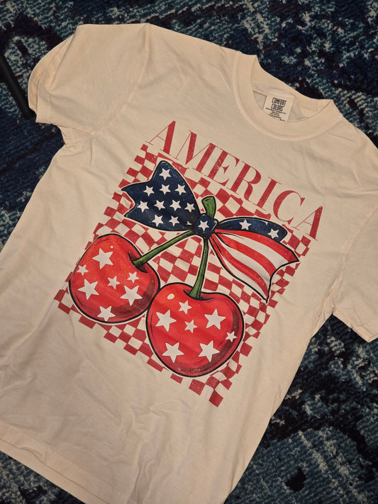 American Cherry Tee