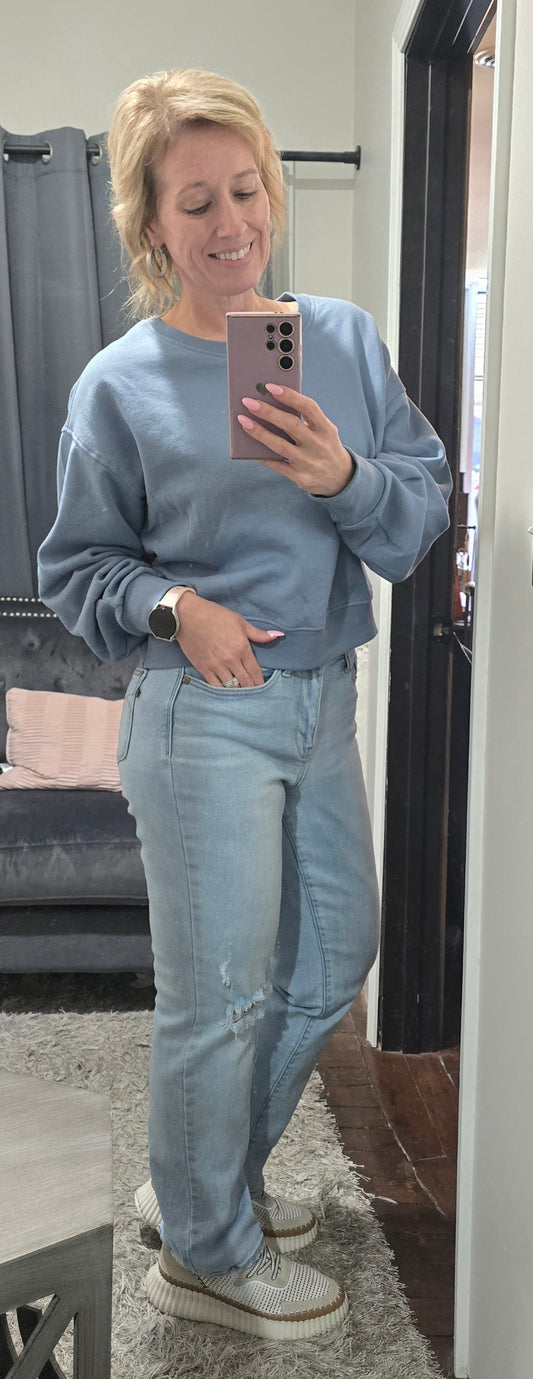 Sky Crewneck Pullover