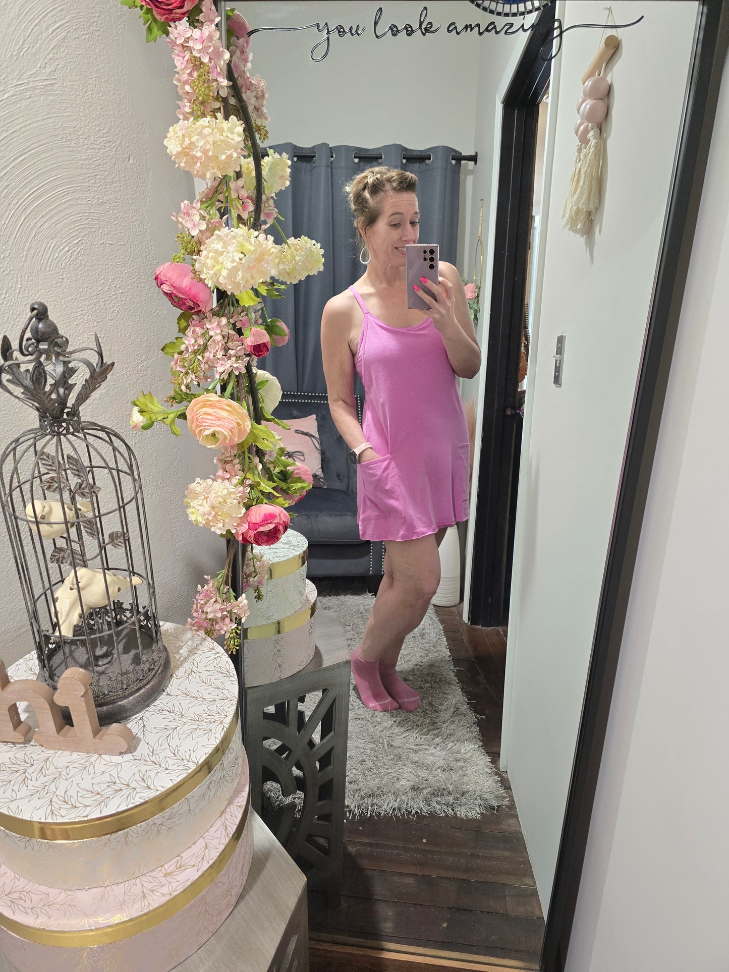 Hannah Mini Romper Dress