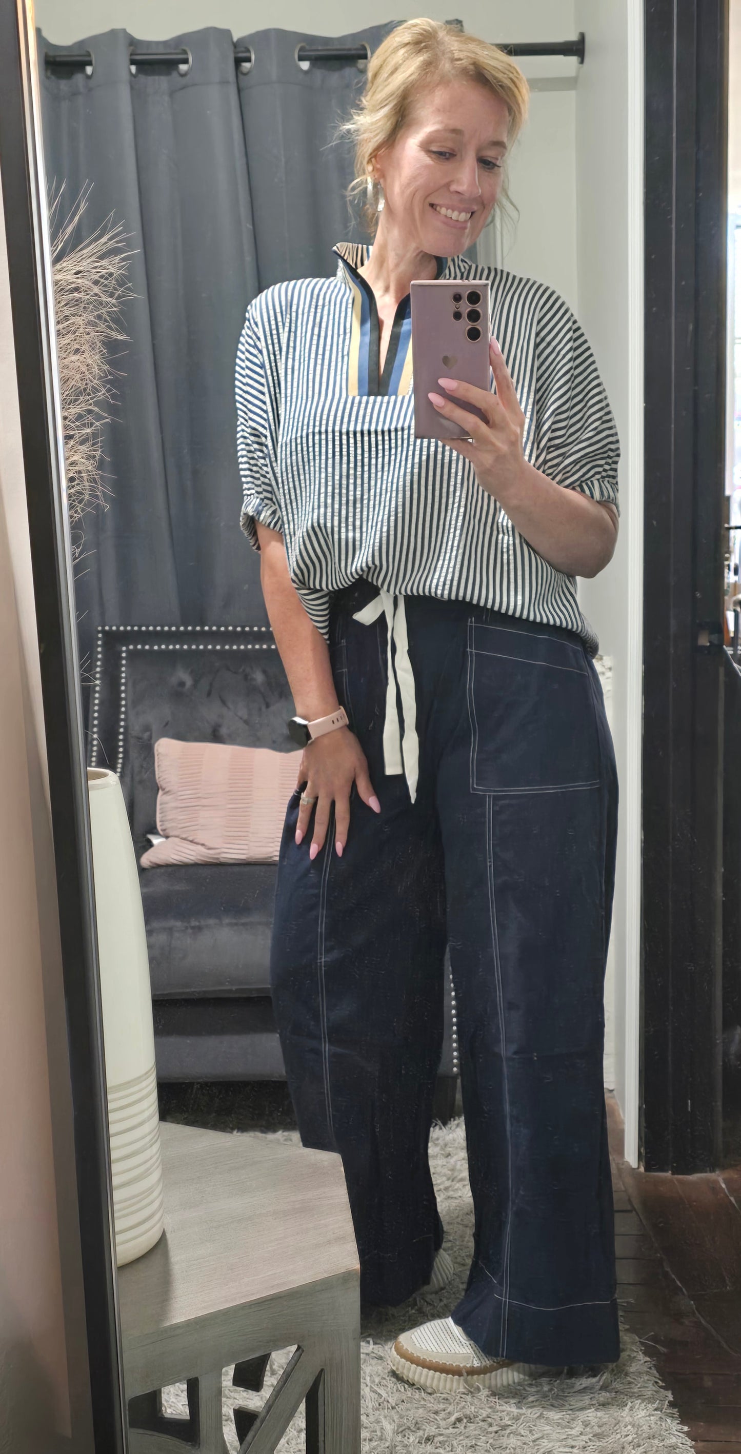 Coastal Stroll Wide-Leg Pants
