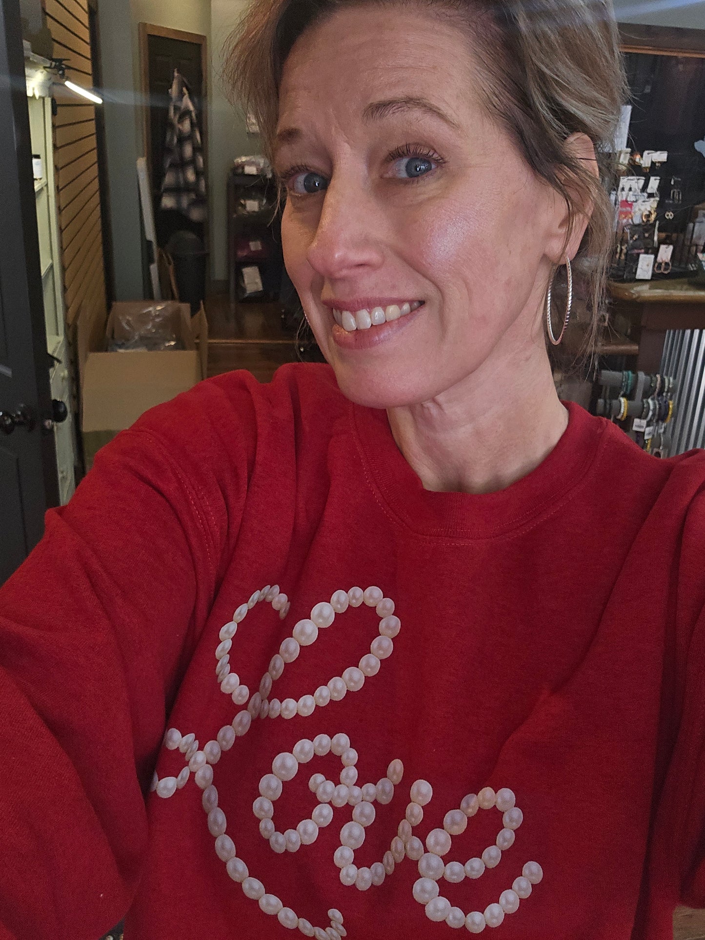 Love Pearl Antique Cherry Sweatshirt