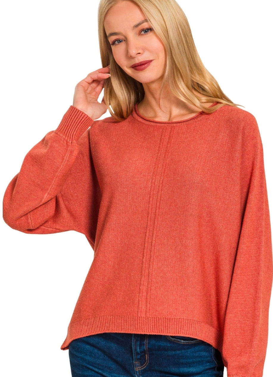 Rusty Viscose Sweater
