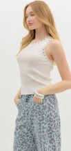 Load image into Gallery viewer, Tammy Ribbed Studded Tank
