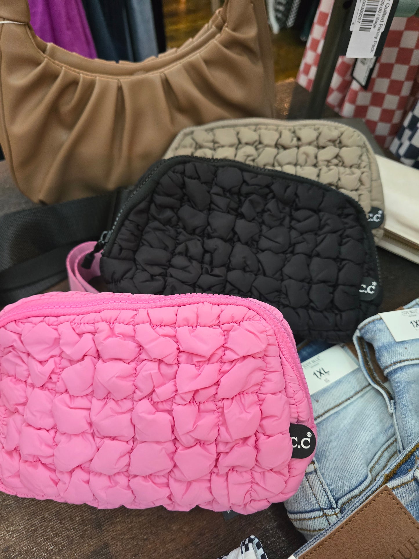 Tina Puffer Quilted Fanny Pack