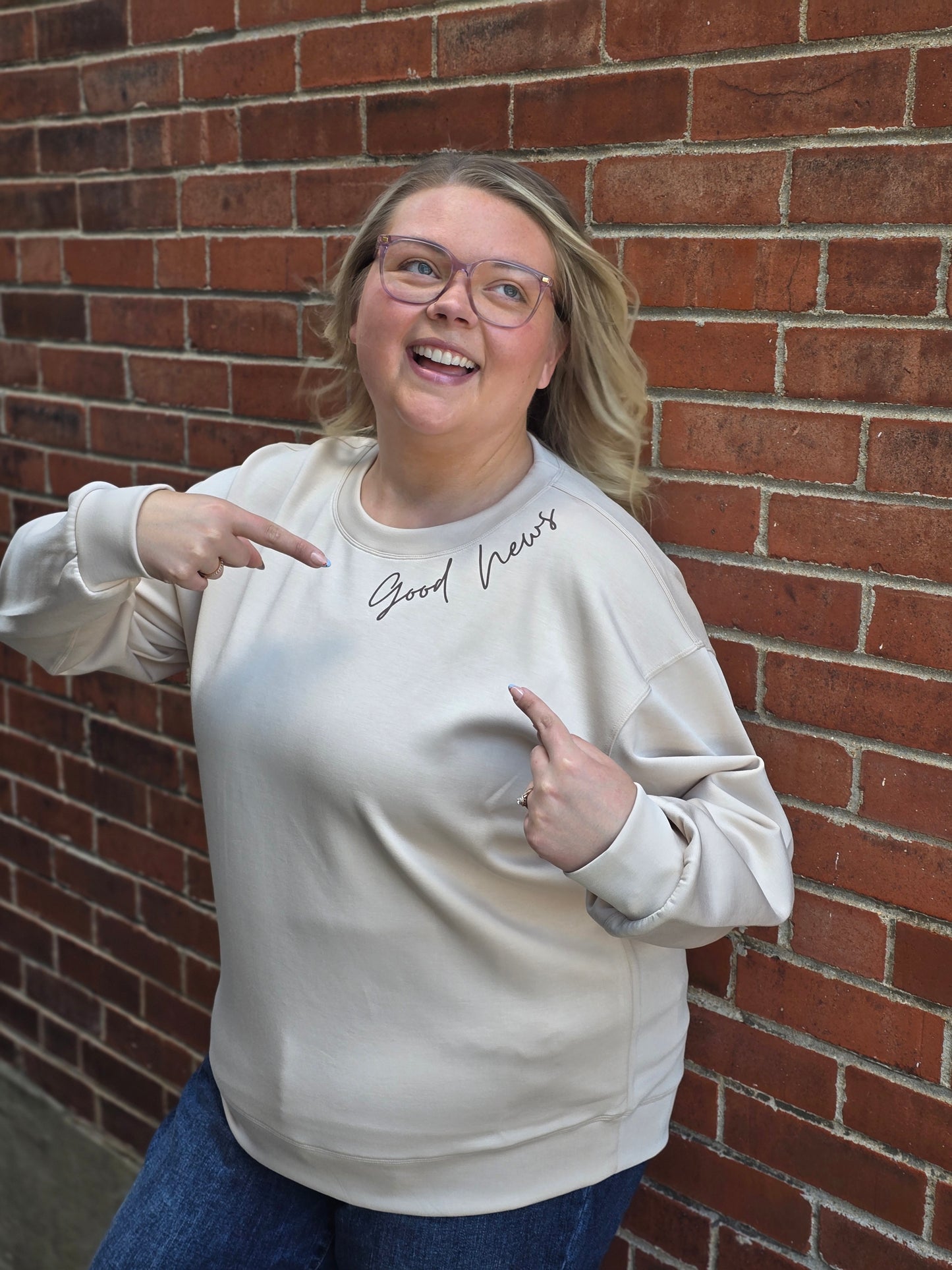 Jesus Saves Comfy Pullover