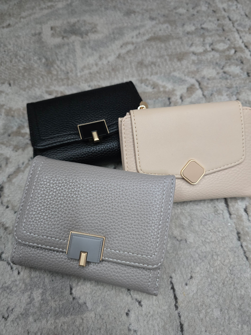 Trifold Faux Leather Stylish Wallet