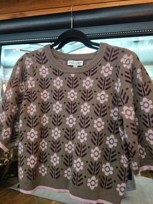 Blooming Early SS Sweater