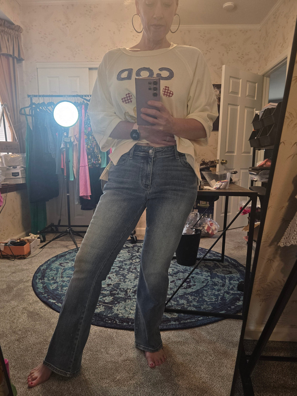 JB Low Low Bootcut Jeans