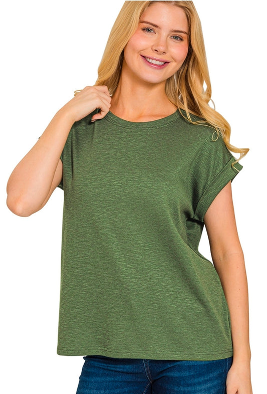 Mollie Modal Cotton SLUB Tee