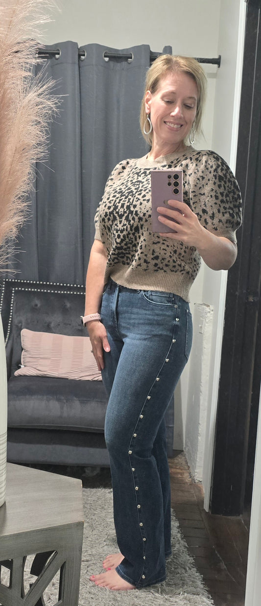 Wild & Whimsy Cropped Sweater