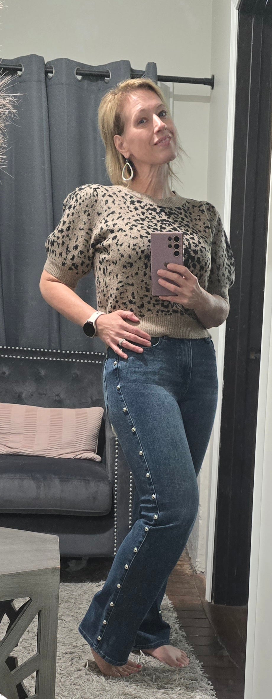 Wild & Whimsy Cropped Sweater